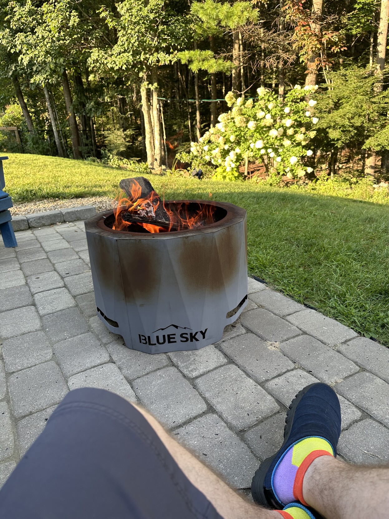 a photo of my fire pit