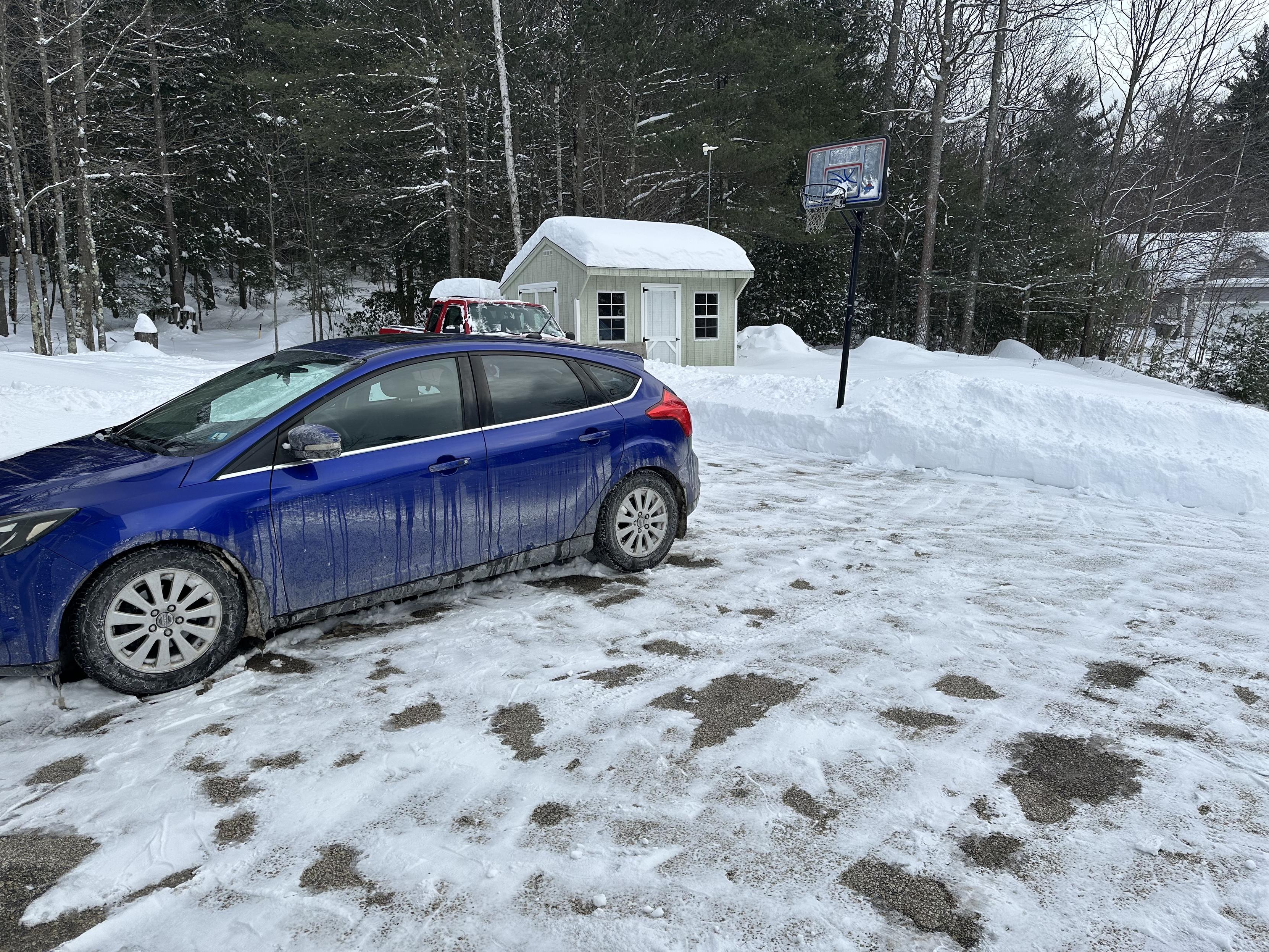 how it’s going - cleared over 20” of snow