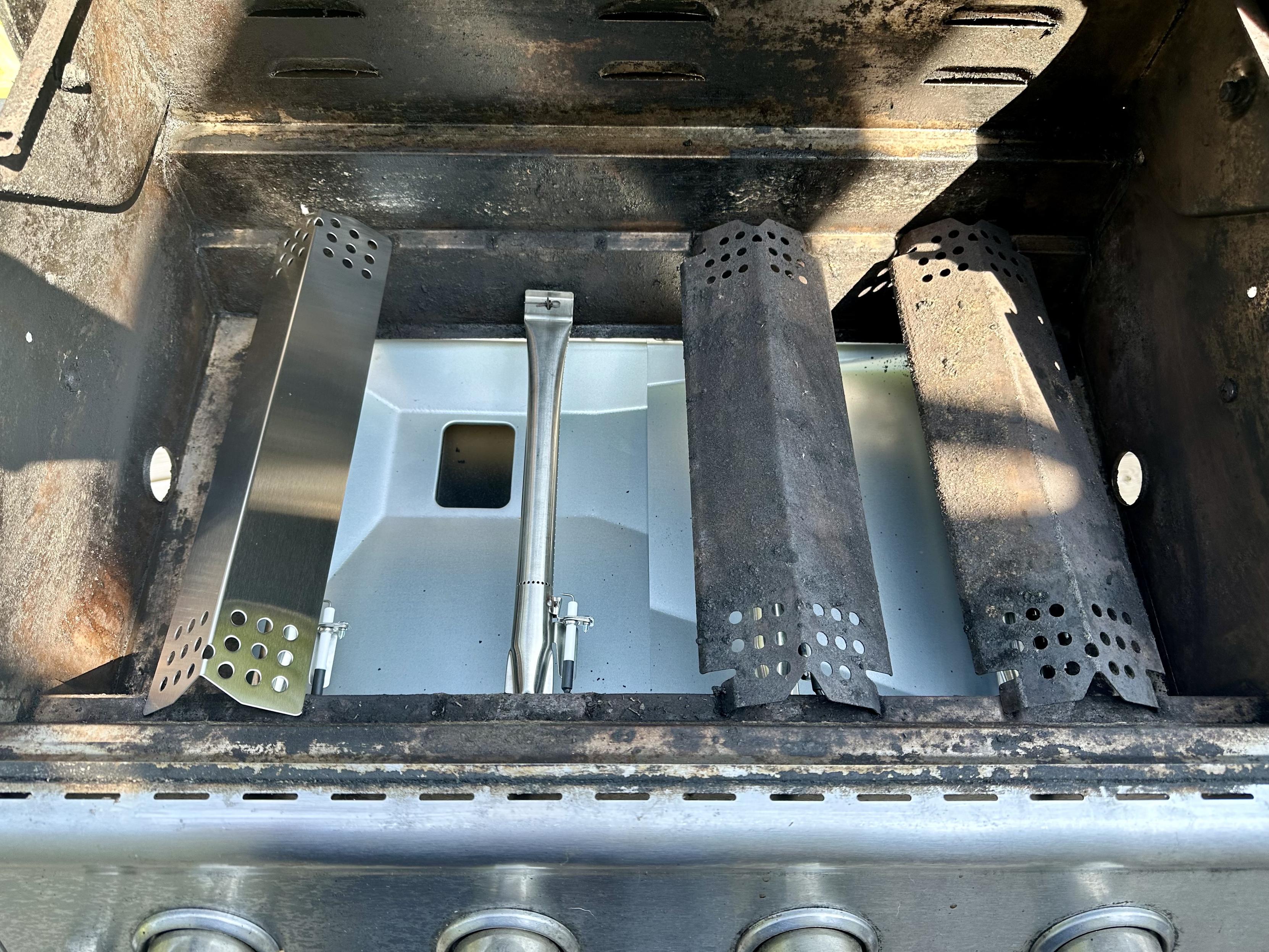 a photo of the inside of my grill